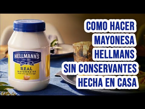 Como Hacer Mayonesa Hellmans Sin Conservantes Hecha en Casa