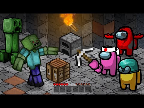 Minecraft vs Among Us Zombie Ep 3 - Animation