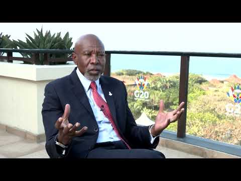 YouTube video thumbnail: US Tariffs Will Hit 'Important Sectors,' Says South Africa's Kganyago