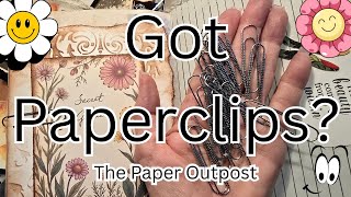 HIDDEN PAPER CLIPS?? Let's Make Some! The Paper Outpost! :)
