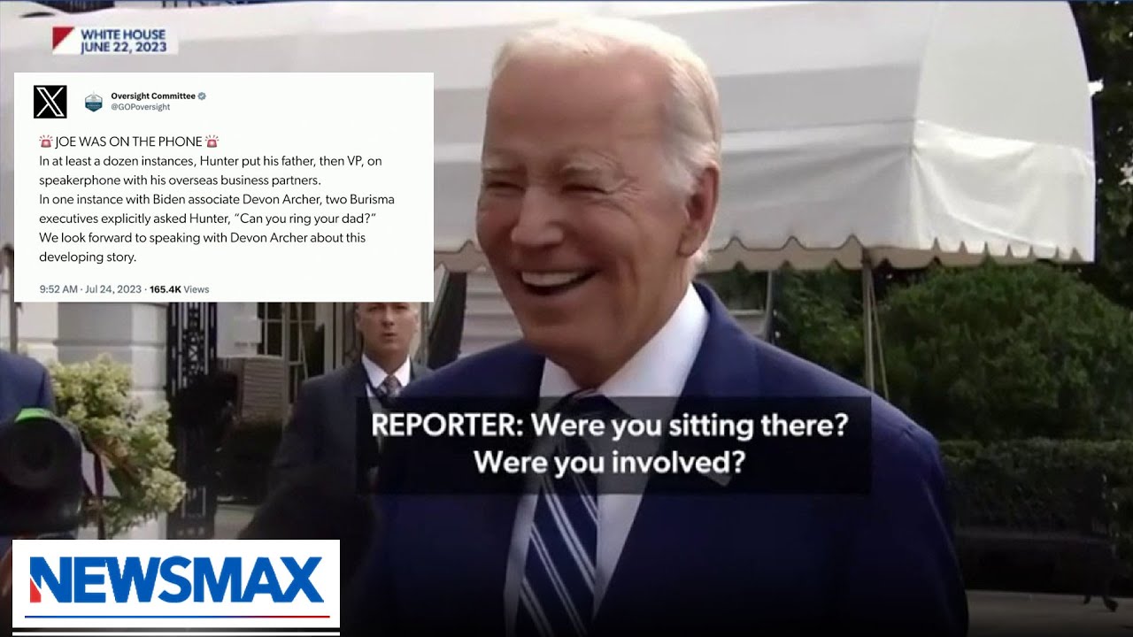 If Biden was on phone with Hunter, that is big: Matthew Whitaker | John Bachman Now