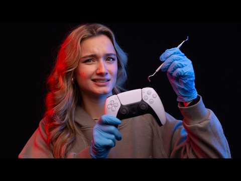 ASMR - Cleaning A PS5 Controller!