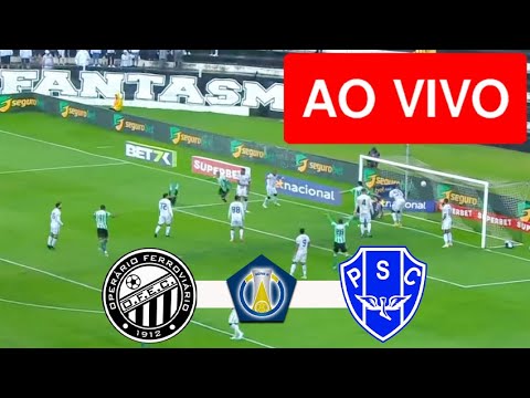 OPERÁRIO X PAYSANDU AO VIVO COM IMAGENS - JOGO DE HOJE - ASSISTA AGORA!