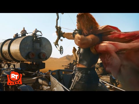 Furiosa: A Mad Max Saga (2024) - Dementus Takes Gastown Scene | Movieclips