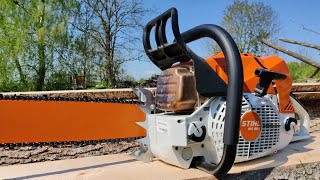Stihl MS 881 Chainsaw Test
