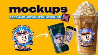 MOCKUPS: free and WITHOUT Photoshop! Where and how to use!