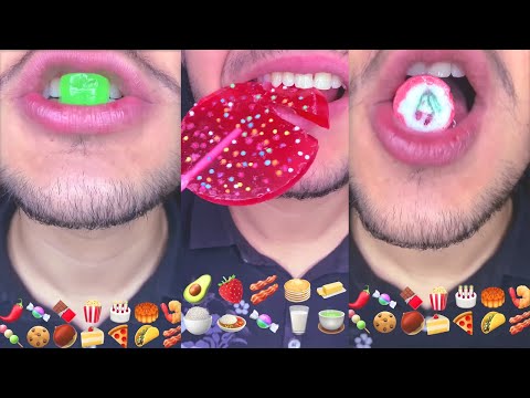 ASMR 먹방 satisfying mukbang food challenge