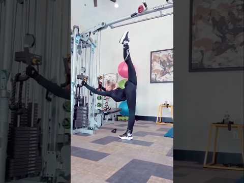 Amazing streching oh look legs how you open #shorts
