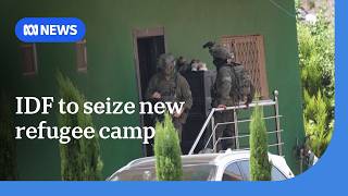 YouTube video thumbnail: Israel’s Defence Minister Orders Takeover of Another West Bank Refugee Camp