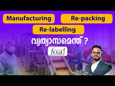 Manufacturing Vs. Repacking Vs. Relabelling | വ്യത്യാസമെന്ത്? | Licensing
