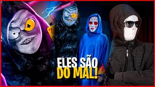 MONSTROS QUE PERSEGUEM YOUTUBERS *Camila Loures, Enaldinho, Luluca, Rafa e Luiz, Isah Moraes
