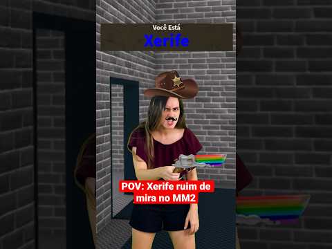 O Xerife foi Desumilde nessa partida de MM2! Roblox #roblox #murdermystery2