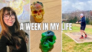 Life update: Van Gogh, disc golf, new hair and trying skull candy (vlog)