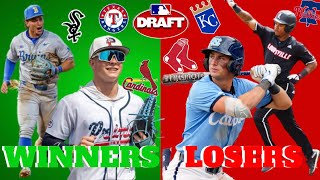WINNERS & LOSERS of the 2026 MLB Draft!