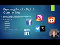 Professional Development in Digital Communities