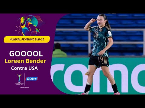 Así fue el gol de Loreen Bender en Estados Unidos vs. Alemania, por Mundial femenino Sub-20