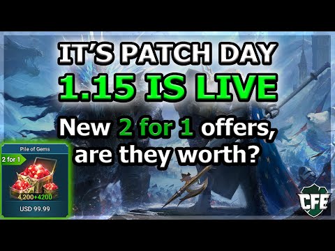 RAID Shadow Legends | 1.15 IS LIVE | NEW 2 FOR 1 OFFERS?!