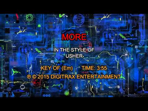 Usher – More (Backing Track)