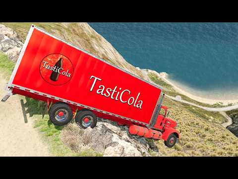 Realistic Cliff Drops - BeamNG.drive