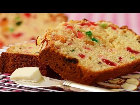 Light Fruit Cake Recipe Demonstration - Joyofbaking.com