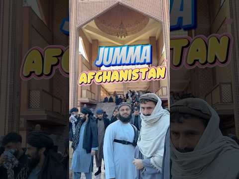 My First Jumma in Afghanistan in Ramadan #sirajnalla