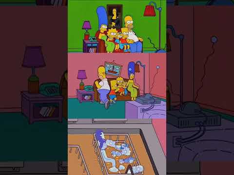 😎The Simpsons Every Couch Gags Ever！