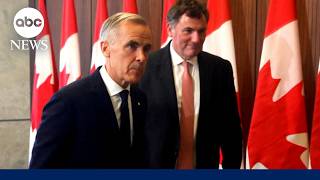 YouTube video thumbnail: Canada to Announce Retaliatory Tariffs Against the US Amid Escalating Trade war