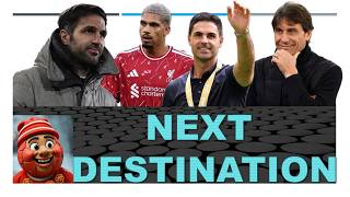 NEXT DESTINATION II ARAUJO II MIKEL ARTETA II FABREGAS II ANTONIO CONTE II MANCHESTER UNITED II