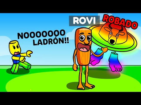 Me DISFRACÉ de BRAINROT para ROBAR en Steal a Brainrot!! *SALE BIEN* (Roblox)