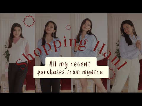 Myntra Shopping Haul 2025:Trendy Picks You’ll Love! | Stylish Picks from Marks & Spencer, H&M, etc