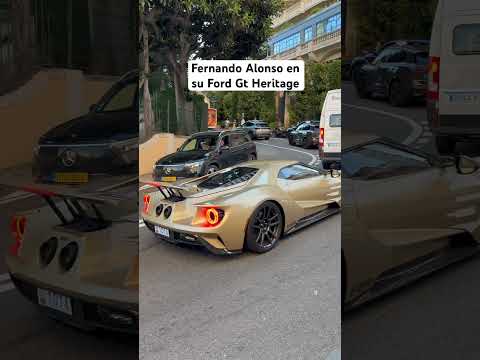 Fernando Alonso en Mónaco #formula1 #cochesdelujo #coches #carspotting #carspotter #autosdeportivos