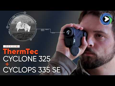 THERMTEC CYCLONE 325 y CYCLOPS 335 SE | Así son los MONOCULARES TÉRMICOS con inteligencia artificial