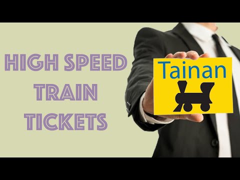 Getting high speed train tickets in Taiwan - VLOG56