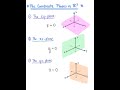 Three-Dimensional Coordinate Systems
