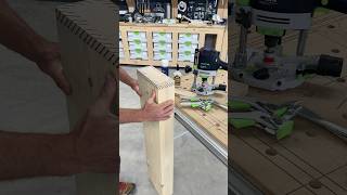 Another way to cut the tenons with a ​⁠@festool-canada OF 1400 & template & ​⁠@Titebond glue