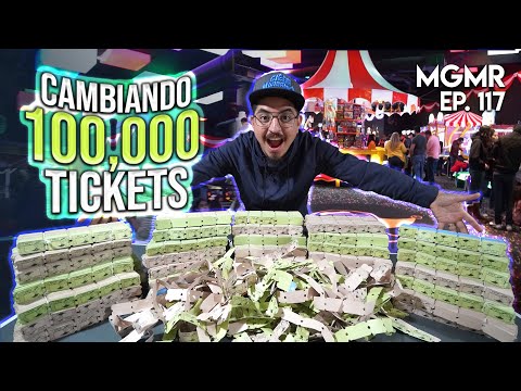 ¿Cuántos PREMIOS nos podremos llevar con 100,000 tickets? - MiniGames en el Mundo Real Ep. 117