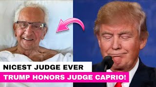 President Trump Honors Judge Frank Caprio – America’s Nicest Judge