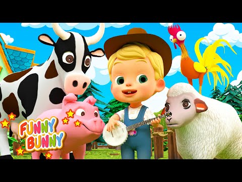 Old MacDonald Had A Farm Song - Kids Songs & Nursery Rhymes Compilation