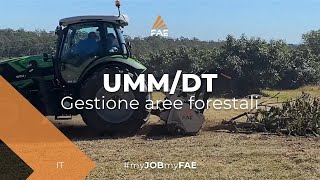 Video - UMM/DT - FAE UMM/DT 225 - La trincia forestale FAE al lavoro con un trattore DEUTZ-FAHR in Australia