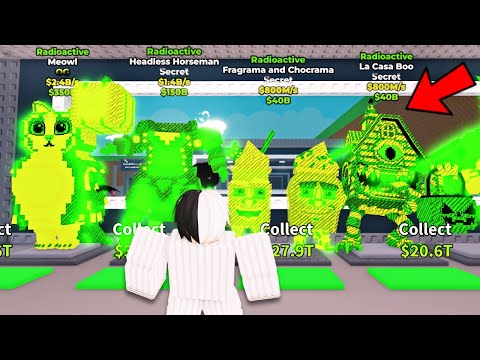 Conseguí los NUEVOS BRAINROTS RADIACTIVOS antes que NADIE en Steal a Brainrot