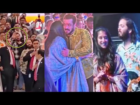 Salman Khan Hugs Shloka Ambani & Attends Event With Anant Ambani And Radhika Merchant In Jamnagar