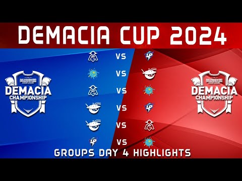 Demacia Cup Highlights | Day 4 | ALL GAMES by Onivia