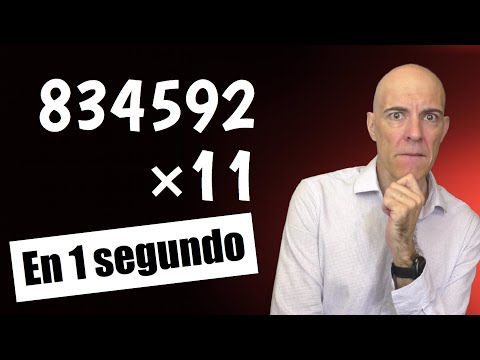 Super truco para multiplicar por 11 más rápido que una calculadora🤯