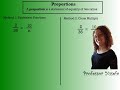 Mastering Proportions in Problem Solving