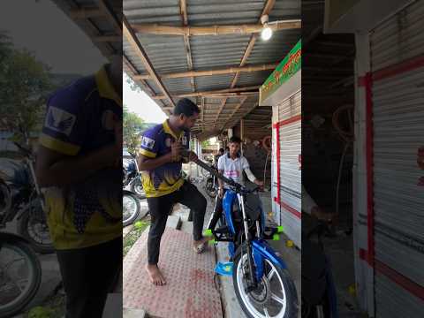 4v running modified bike #kingimran00 #duke #motovlog #rider #biker #jammu #ktmlover