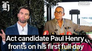 YouTube video thumbnail: "Will you be the First Nudist MP?" Ryan Bridge Grills new Act Candidate Paul Henry