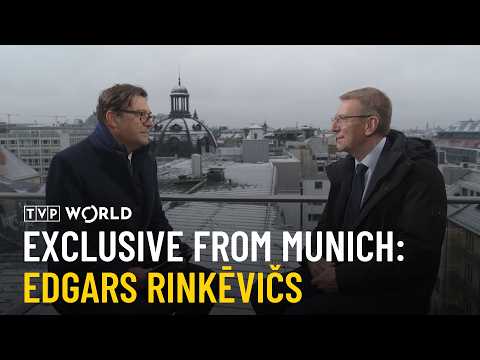YouTube video thumbnail: Latvia's President on the new World Order and the Russian Threat to Europe | Edgars Rinkēvičs