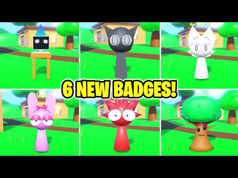 (UPDATE!) 3D SPRUNKI RP AND ANIMATIONS - How to get ALL 6 NEW BADGES!! NEW UPDATE! (ROBLOX)