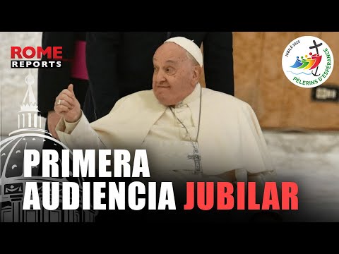 Primera audiencia jubilar: el papa aumenta el número de encuentros con los peregrinos