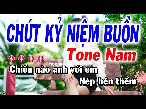 Karaoke Chút Kỷ Niệm Buồn – Tone Nam ( Cha Cha Nhạc Sống Mới ) Tuyết Nhi